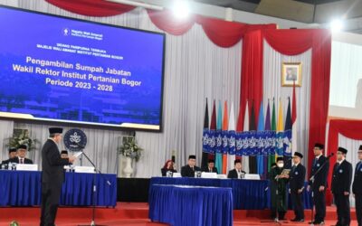 Majelis Wali Amanat IPB University Lantik 4 Wakil Rektor Periode 2023-2028