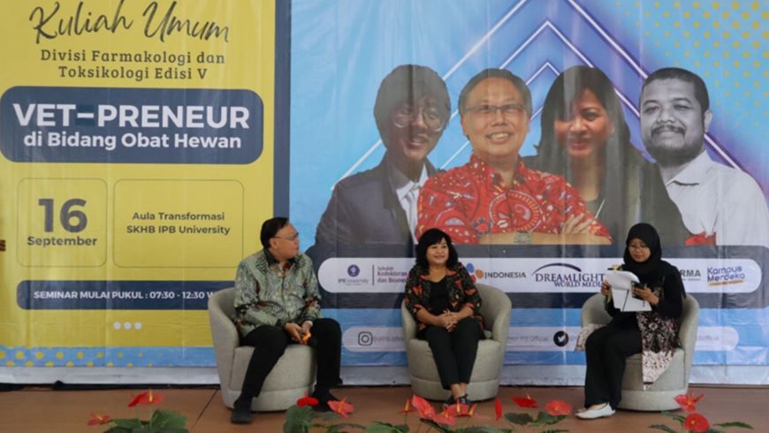 Kuliah Umum Farmakologi & Toksikologi Edisi V: Sukses Membahas Vet-Preneur di Bidang Obat Hewan