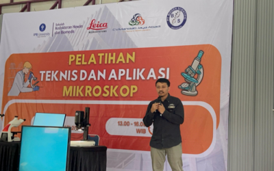 SKHB IPB University dan Leica Microsystem Selenggarakan Pelatihan Teknis dan Aplikasi Mikroskop