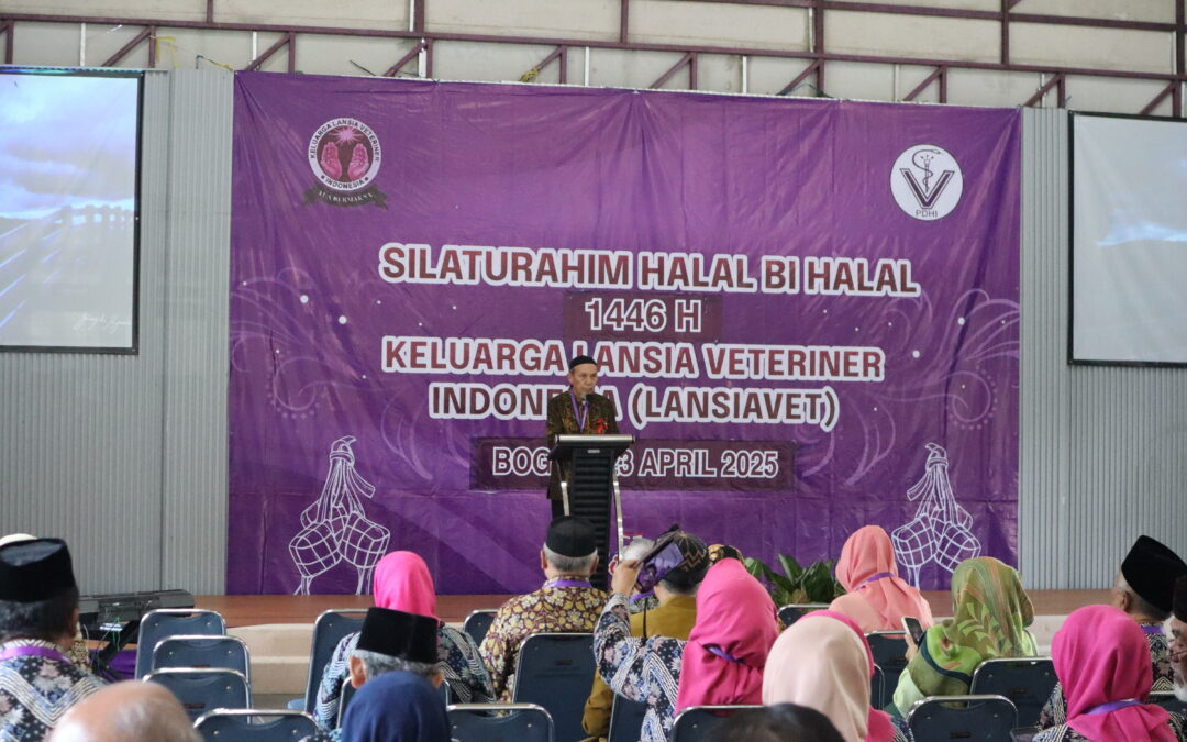 Lansia Veteriner Indonesia Eratkan Silahturahmi dengan Acara Halal-Bihalal 1446 H