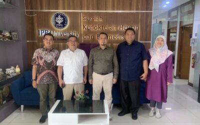 SKHB IPB University Terima Kunjungan Rektor Universitas Muhammadiyah Kuningan