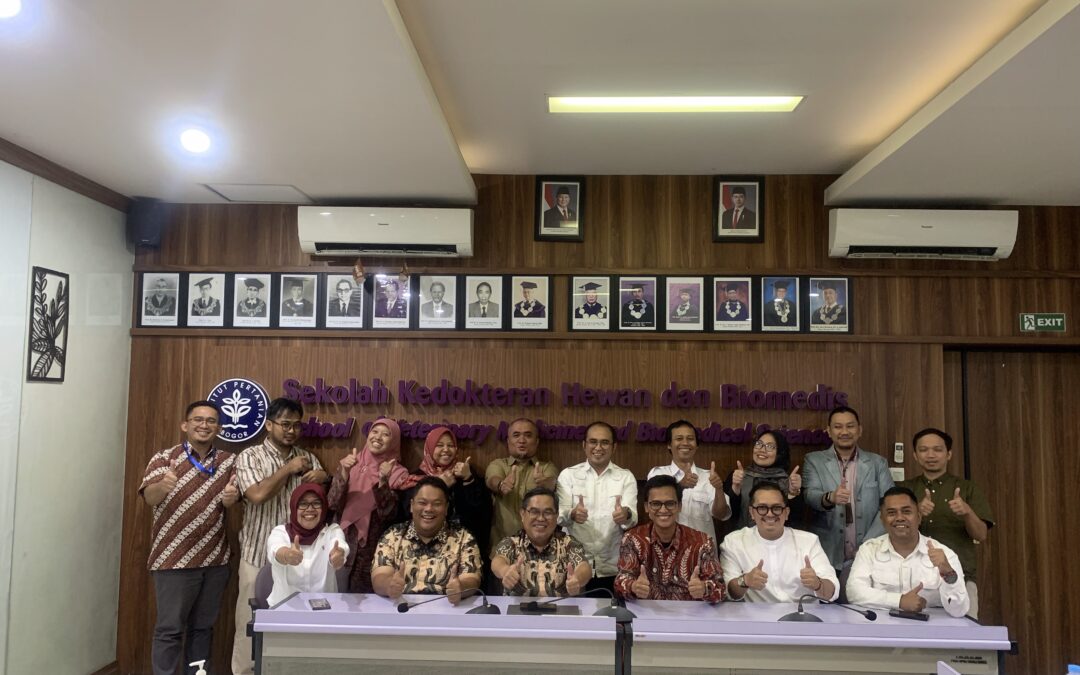 SKHB IPB University Terima Kunjungan Delegasi Universitas Sultan Ageng Tirtayasa