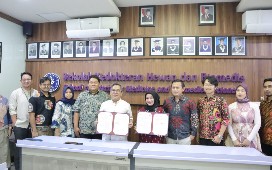 Sekolah Kedokteran Hewan dan Biomedis (SKHB) IPB Jalin Kerja Sama Strategis dengan Vetopet Animal Clinic