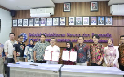 Sekolah Kedokteran Hewan dan Biomedis (SKHB) IPB Jalin Kerja Sama Strategis dengan Vetopet Animal Clinic