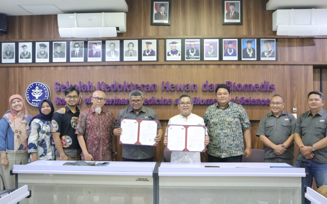 Perkuat Sinergi, SKHB IPB Jalin Kerja Sama Strategis dengan PT Lembu Jantan Perkasa