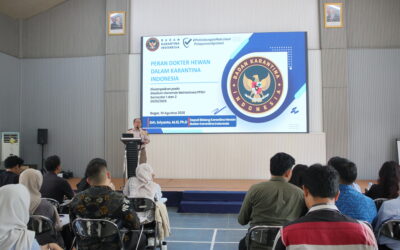 Studium Generale PPDH SKHB IPB Bahas Peran Dokter Hewan dalam Karantina Indonesia