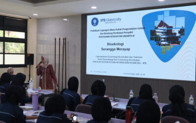 Perkuat Pemahaman Entomologi Kesehatan, Mahasiswa Poltekkes Kemenkes Jakarta IIKunjungi Laboratorium Entomologi Kesehatan dan Veteriner SKHB IPB University